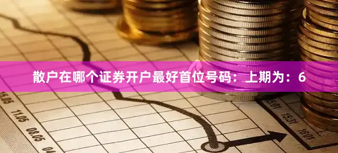散户在哪个证券开户最好　　　　首位号码：上期为：6