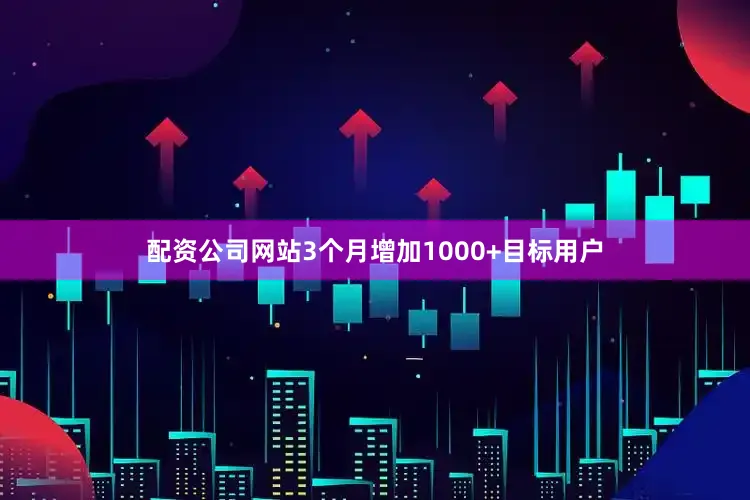 配资公司网站3个月增加1000+目标用户